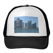 I stadens centrum Miami Mesh Kepsar
