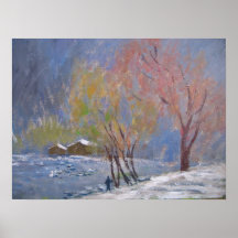 i stilen av monet posters