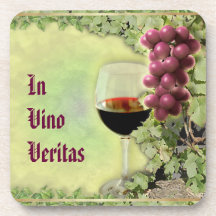 I Vino Veritas Dryck Underlägg
