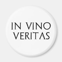 I Vino Veritas Kylskåps Magneter