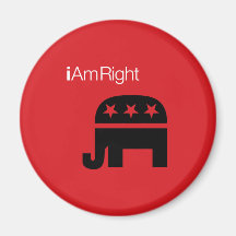 iAmRight_button Kylskåps Magneter