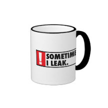 Ibland läcker jag kaffe muggar