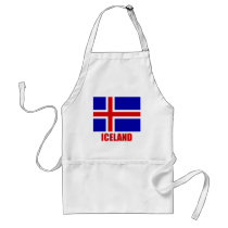 iceland_flag_iceland10x10 förkläden