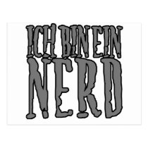 Ich binEin Nerd vykort