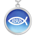 Ichthus - kristet fisksymbol - halsband