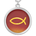 Ichthus - kristet fisksymbol - halsband
