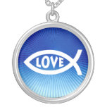 Ichthus - kristet fisksymbol - halsband