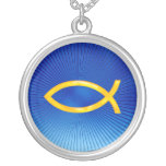 Ichthus - kristet fisksymbol - halsband