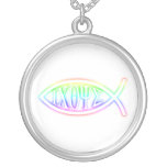 Ichthus - kristet fisksymbol - halsband