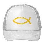 Ichthus - kristet fisksymbol trucker keps