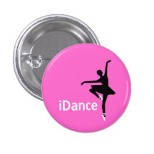 iDancen (jag dansar), knäppas Knappar Med Nål