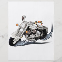 Idérik motorcykel flygblad