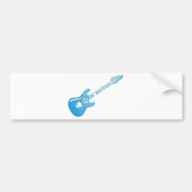 Idérika Rockin' broder med gitarren Bildekaler
