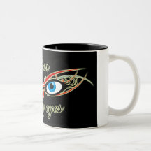 Ihearwithmyeyes~boy för 2 ÖGON mugg