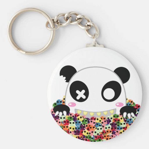 Ijimekko pandaen - sockerdöskallar nyckelring