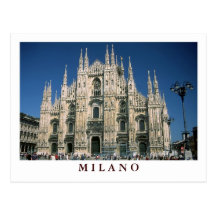 "Il-Duomo, Milano" vykort