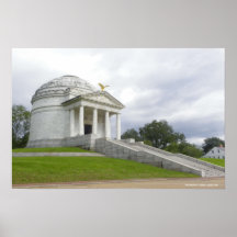 Illinois monumentkanfas print