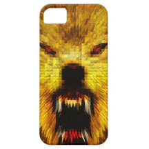Ilsken varg iPhone 5 cover