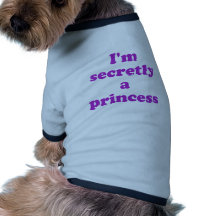 Im i hemlighet en Princess Hund Tshirt
