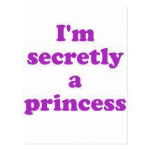 Im i hemlighet en Princess Vykort