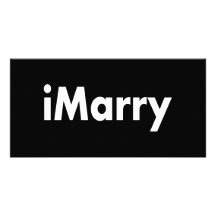 iMarry Hälsningskort Med Foto