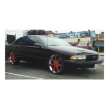 Impala ss hälsningskort med foto