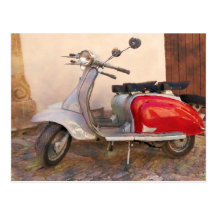 Impressitaly sparkcykel vykort