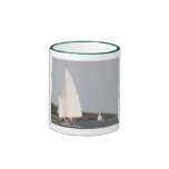 Imprinted kaffemugg för vintage segelbåt