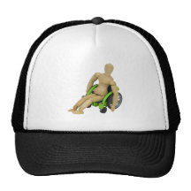 InAWheelchair013110 Baseball Hat