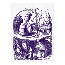 Inbjudan: Alice i underland - Caterpillar