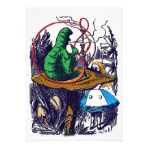 Inbjudan: Alice i underland - Caterpillar