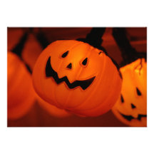 Inbjudan för Halloween pumpabelysning
