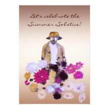 Inbjudan för sommarSolsticeparty