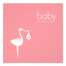 Inbjudan för Storkleveransbaby shower