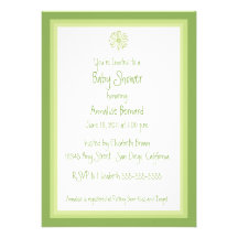 Inbjudan för vårdaisybaby shower