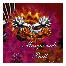 Inbjudan maskerar maskeradbollparty 2