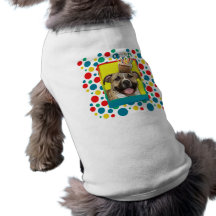 Inbjudanmuffin - Pitbull - Tigger T-shirt För Husdjur