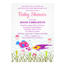 Inbjudningar för havsvarelsebaby shower