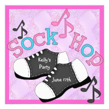 Inbjudningar för sockaskuttparty