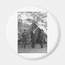 Inbördeskrigfoto Circa 1862 Magnet För Kylskåp