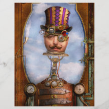 Inbyggda Steampunk - Flygblad