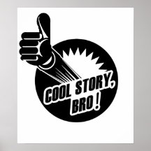 Incredistory kall berättelse Bro Posters
