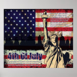 Independence day av den United States affischen