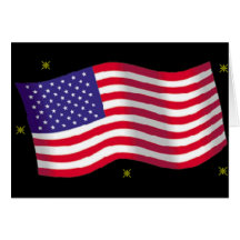 Independence day (USA) Hälsningskort