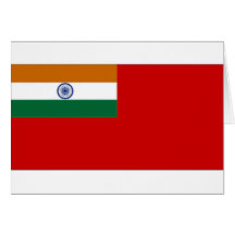 Indien borgerlig Ensign Kort