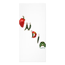 Indien Chilipeppar Rack Kort Designs
