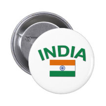 Indien flagga knappar
