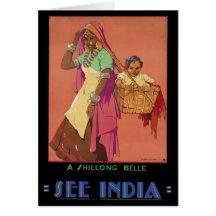 Indien Hälsningskort