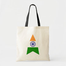 Indien stjärna tote bags