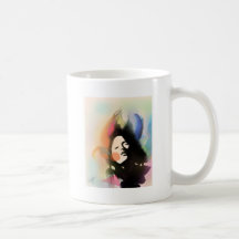 Indisk kvinna kaffe kopp